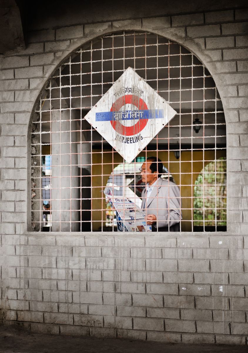 Photorealistic Photograph , Darjeeling Railway Station By Tom Hanslien, 33 X 47, Artwork For Sale On Artfinder