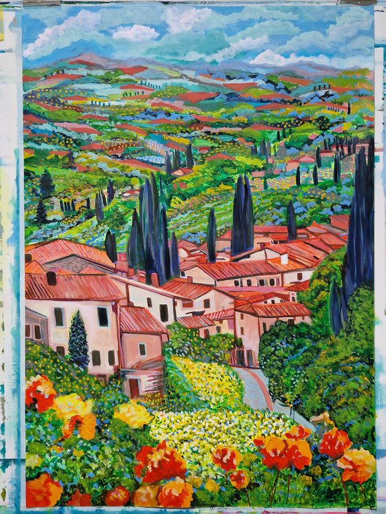 Landscape of Tuscany