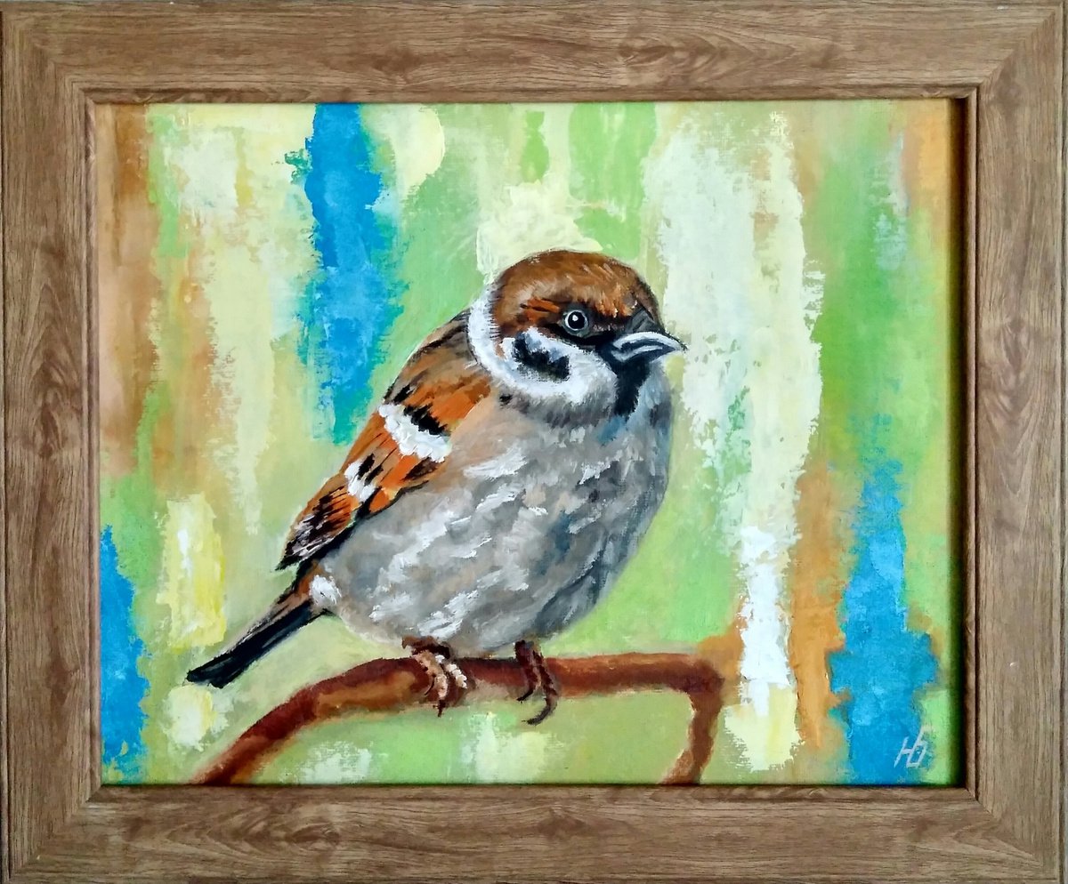 Little sparrow by Yulia Berseneva