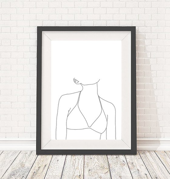 Figure illustration - Bree - Art print