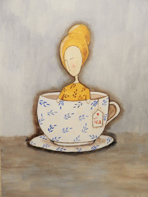 A cup of tea