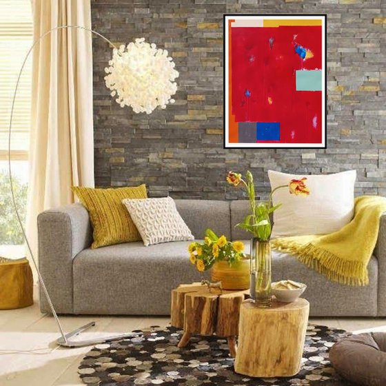 Red composition VI