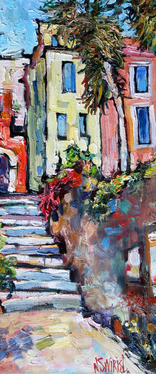 Vico Sacramento.Taormina. by Nikifor Swiristuhin
