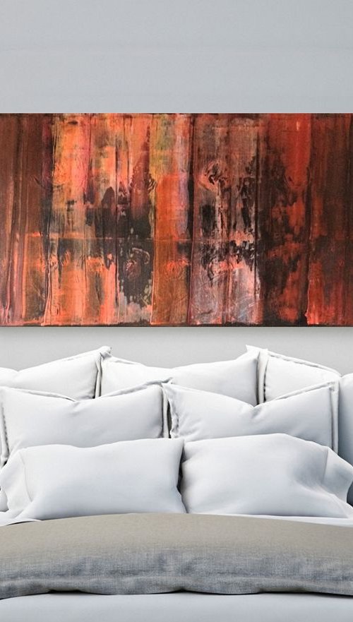 XL CORROSION 140x56 FREE SHIPPING by Diane Wardman