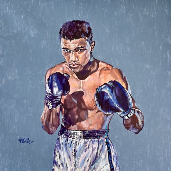ALI ACRYLIC ON CANVAS 150x150cm