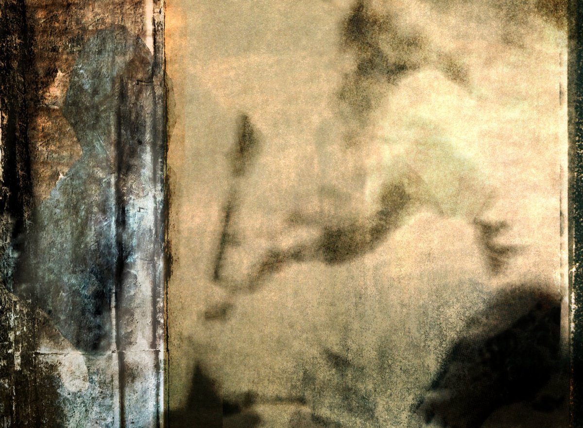 Surrealistic Portrait Photograph By Philippe Berthier, 32 X 24", L