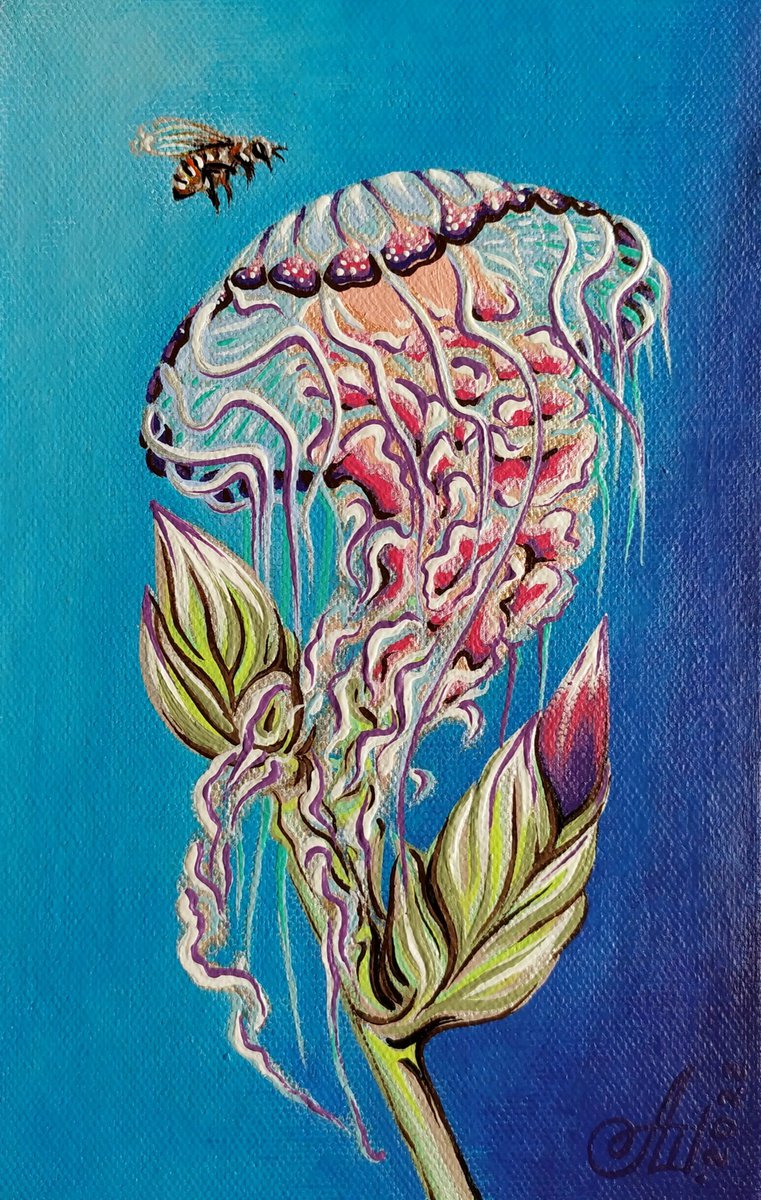 Jellyfish flower by Anna Shabalova