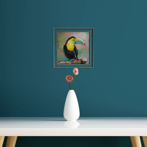 Toucan bird(framed)