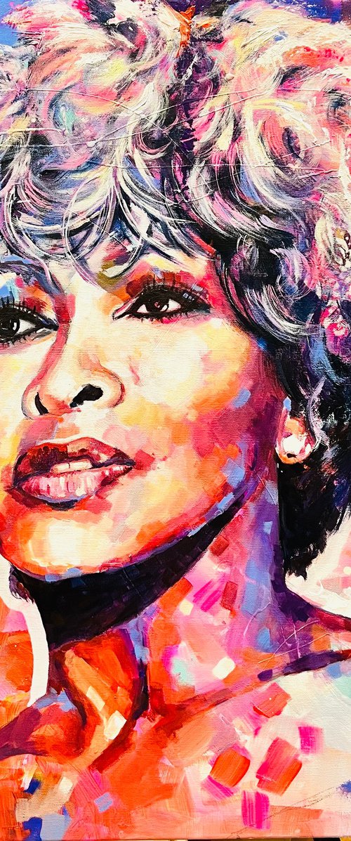 Iconic Women - Tina Turner by Kirsten Todd