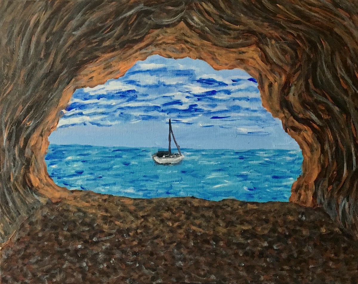 Boat From The Cave by Robbie Potter
