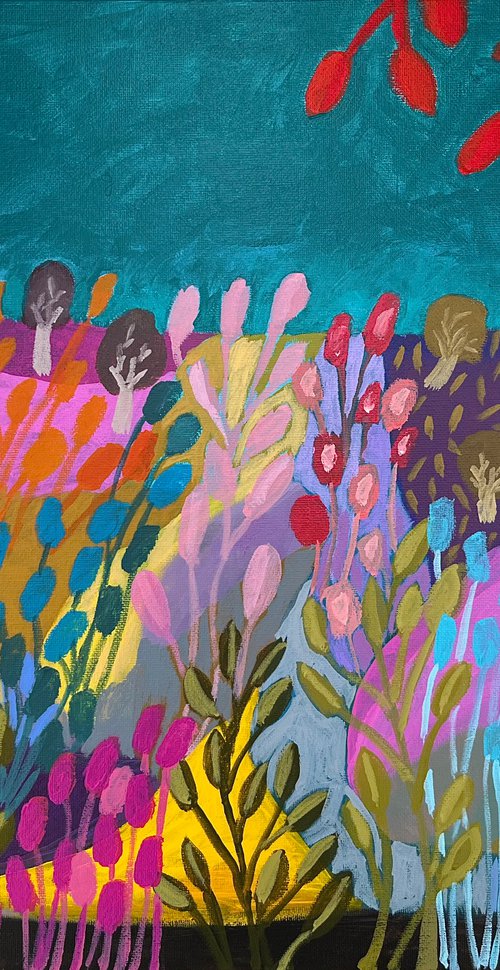 Patchwork fields 8. by LENKA STASTNA