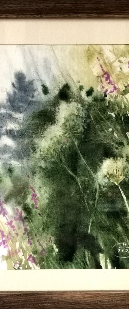 A small forest sketch by Tatyana Tokareva
