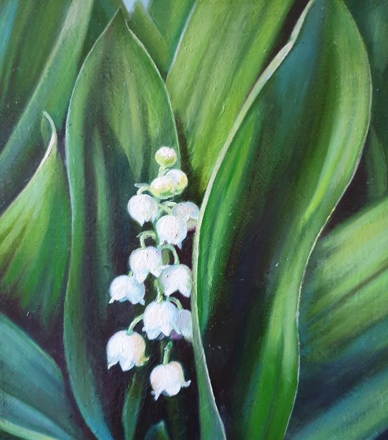Gentle lily of the valley.