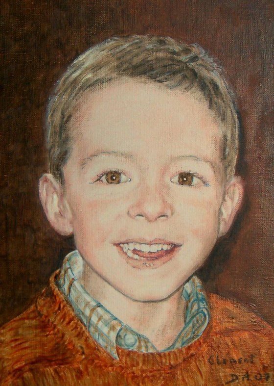 classic portrait of a child