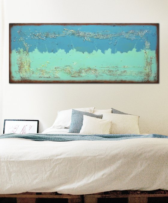 Once Twice Turquoise Landscape