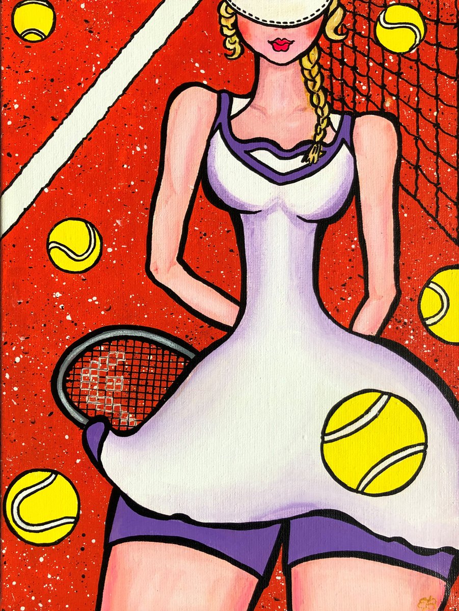 Tennis forever by Lena Smirnova