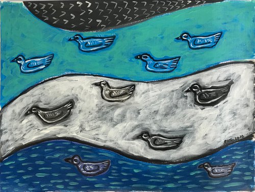 River Ducks by Roberto Munguia Garcia