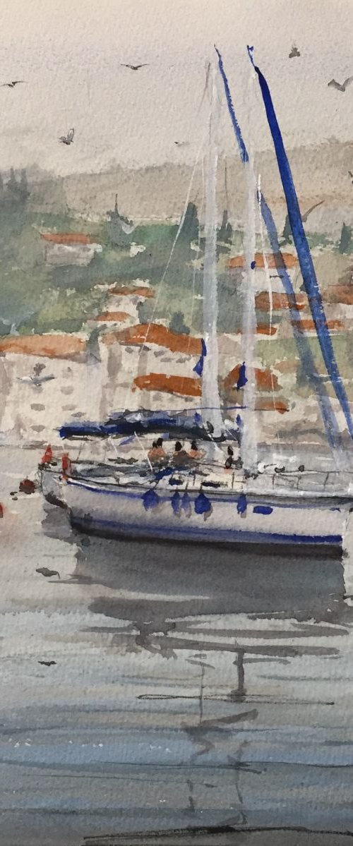 Sailing boats by Tihomir Cirkvencic