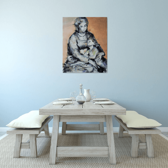 Madonna and child 5