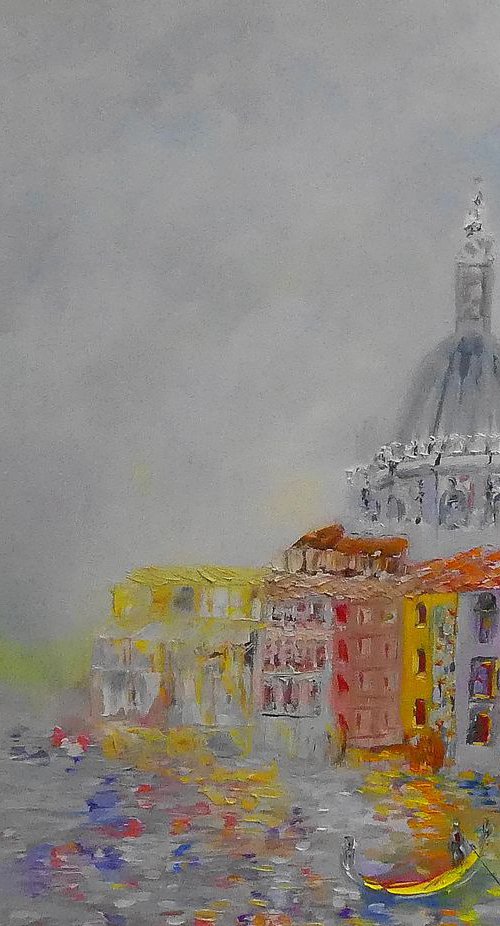 Sunset in Venice by Lesley Blackburn