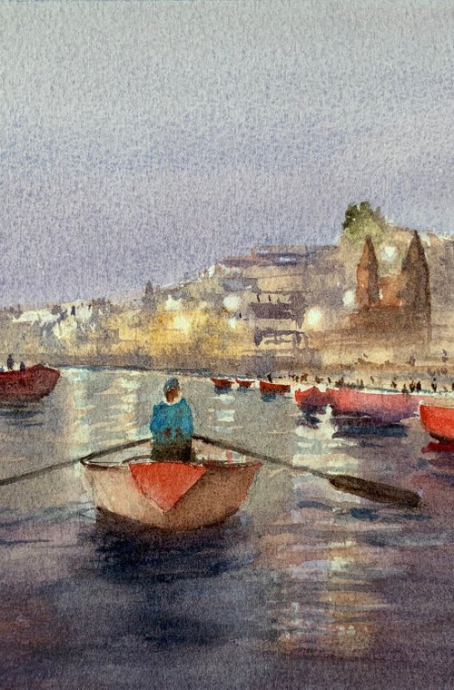 Varanasi by Shelly Du