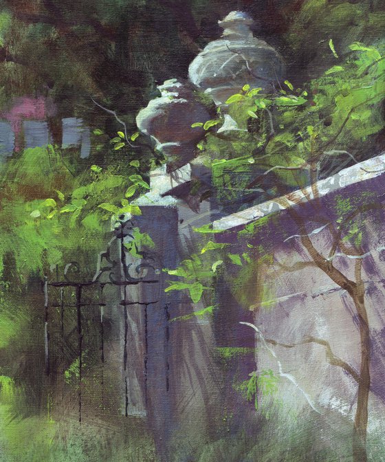 Wall Garden Gate