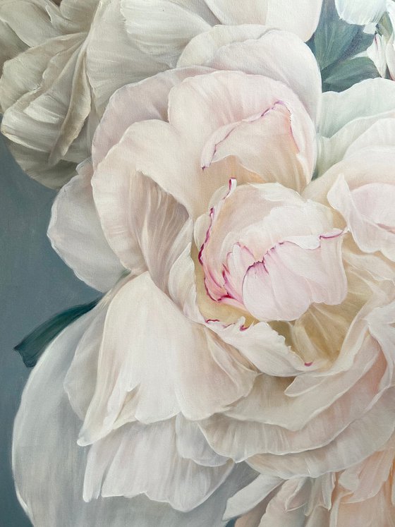 Clouds of peonies