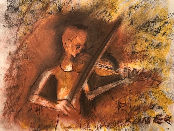 The Melancholic Viola Player
