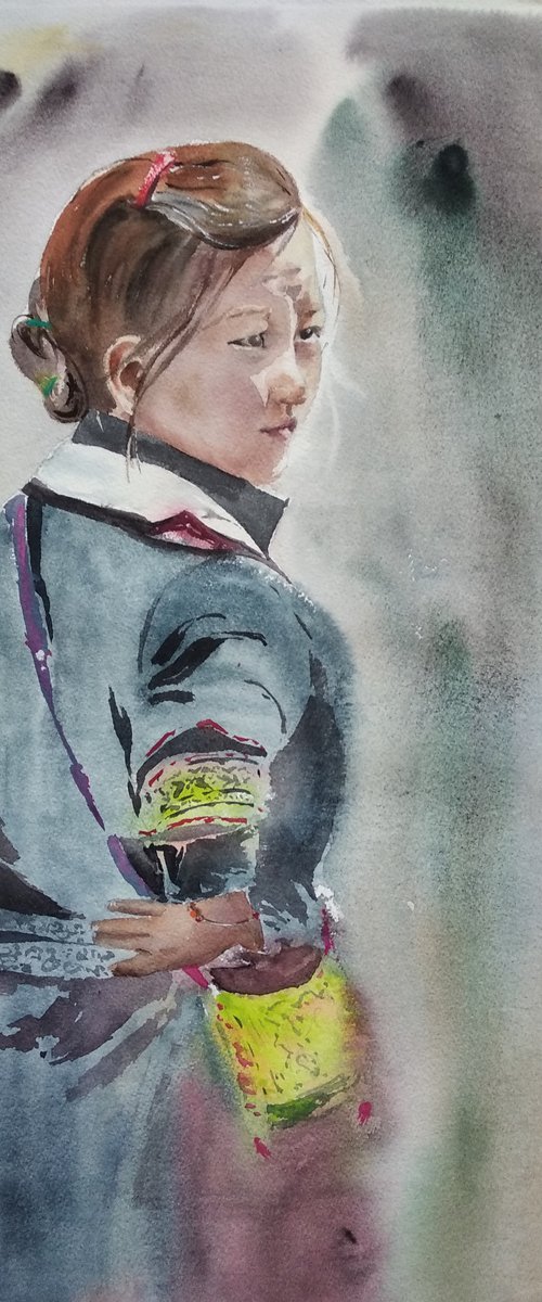 Girl in SaPa by Aña Tyulpanova