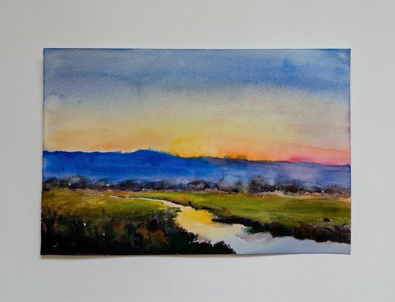 River at Dusk