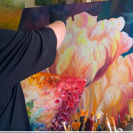 Limberness- Tulip painting