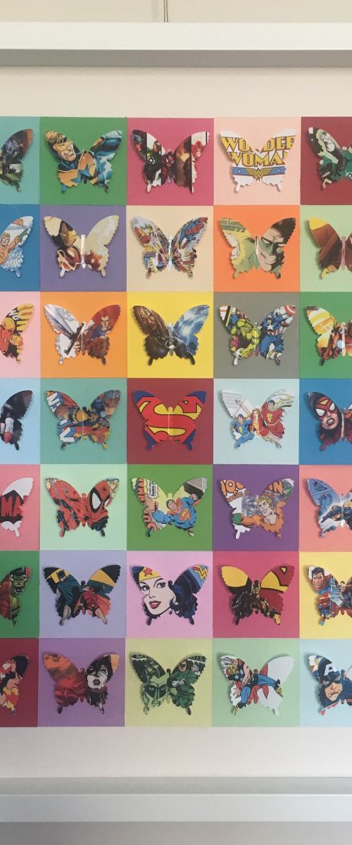 Super Winged Heroes by Hernan Reinoso