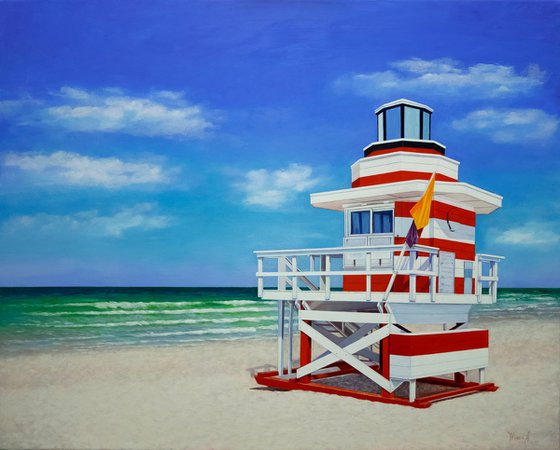 Miami Lifeguard Tower.