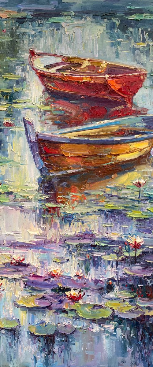 Morning Water-Lilies by Artem Grunyka