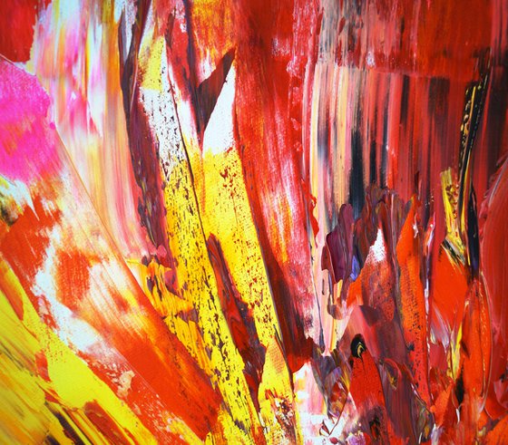 Red And Yellow Abstraction D 2