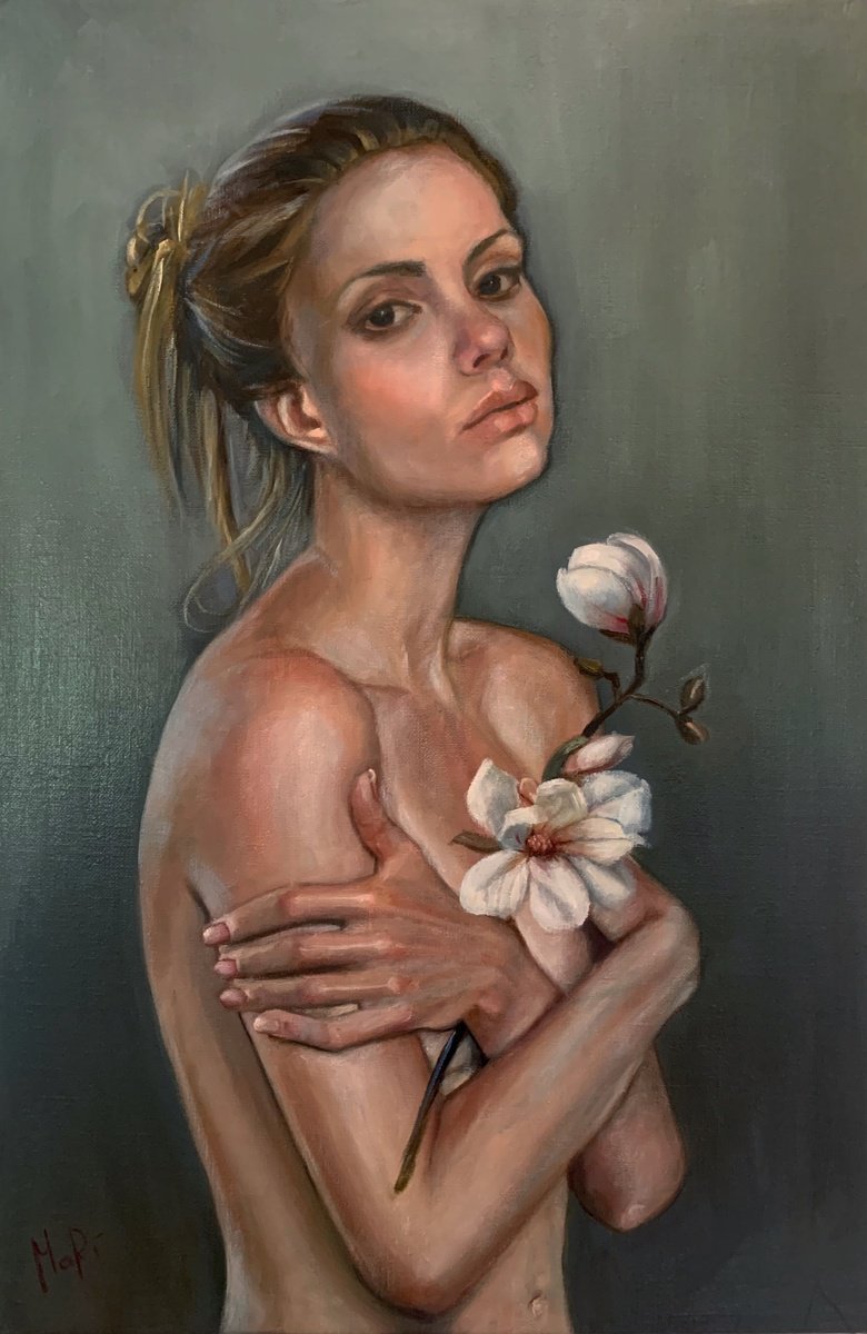 Title: Flowers on the Skin by Maria Romano