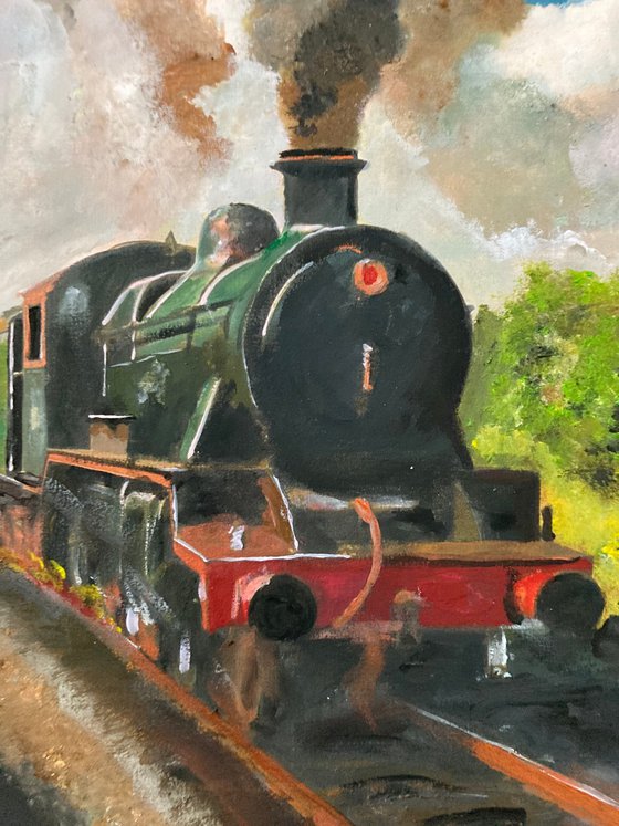 English Steam Train