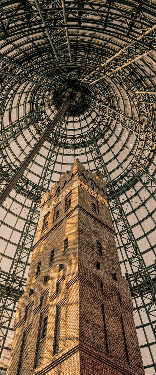 Grunge Shot Tower by Nick Psomiadis