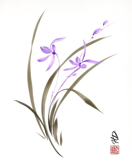 Lavender Whisper Orchid