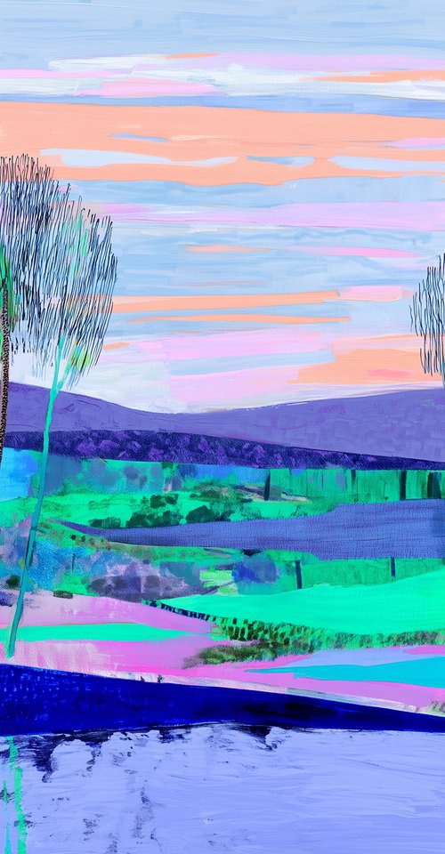 Vivid Landscape No. 1 by Alina Timoshenko