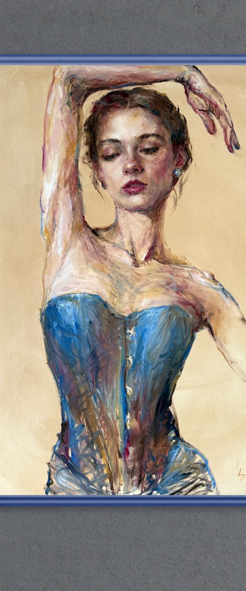 Between breaths by Liubou Sas