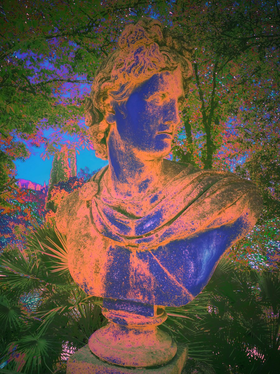 Impressionistic Print , Roman Sculpture I By Mattia Paoli, 41 X 59, Artwork For Sale On Artfinder