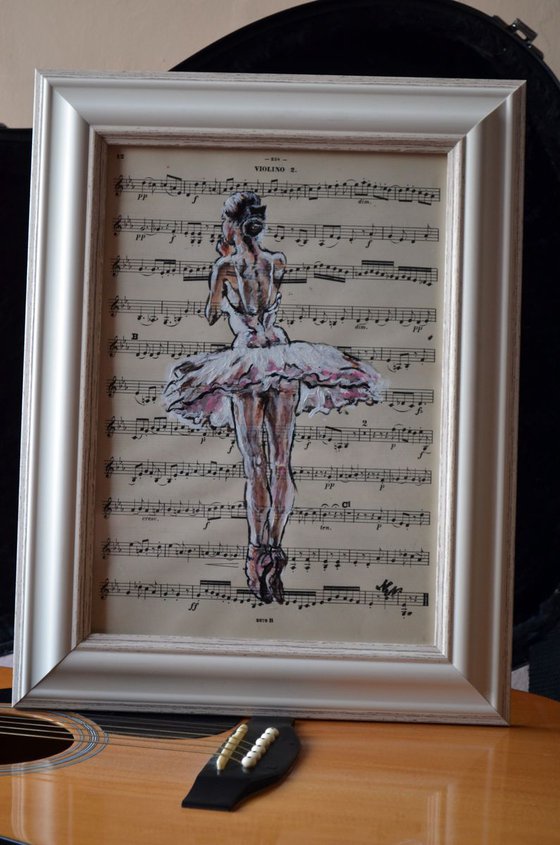 Framed Ballerina I