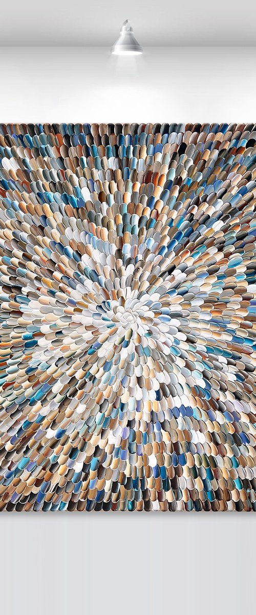 ‘Earthed VII' - 60x40" by Tatiana Georgieva