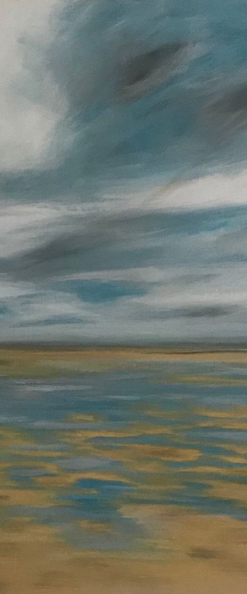 Holkham Bay by Amanda Lakin Art