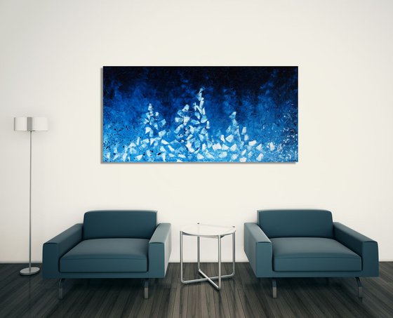 In My Daydreams Everything's Worthwhile (140 x 70cm) XXL oil (56 x 28 inches)