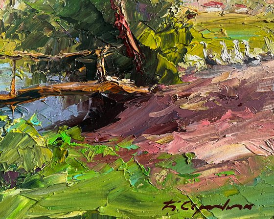 Landscape with Geese