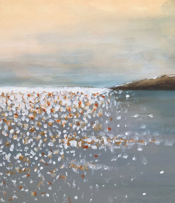 glittering sunset (120 x 70 cm) Dee Brown