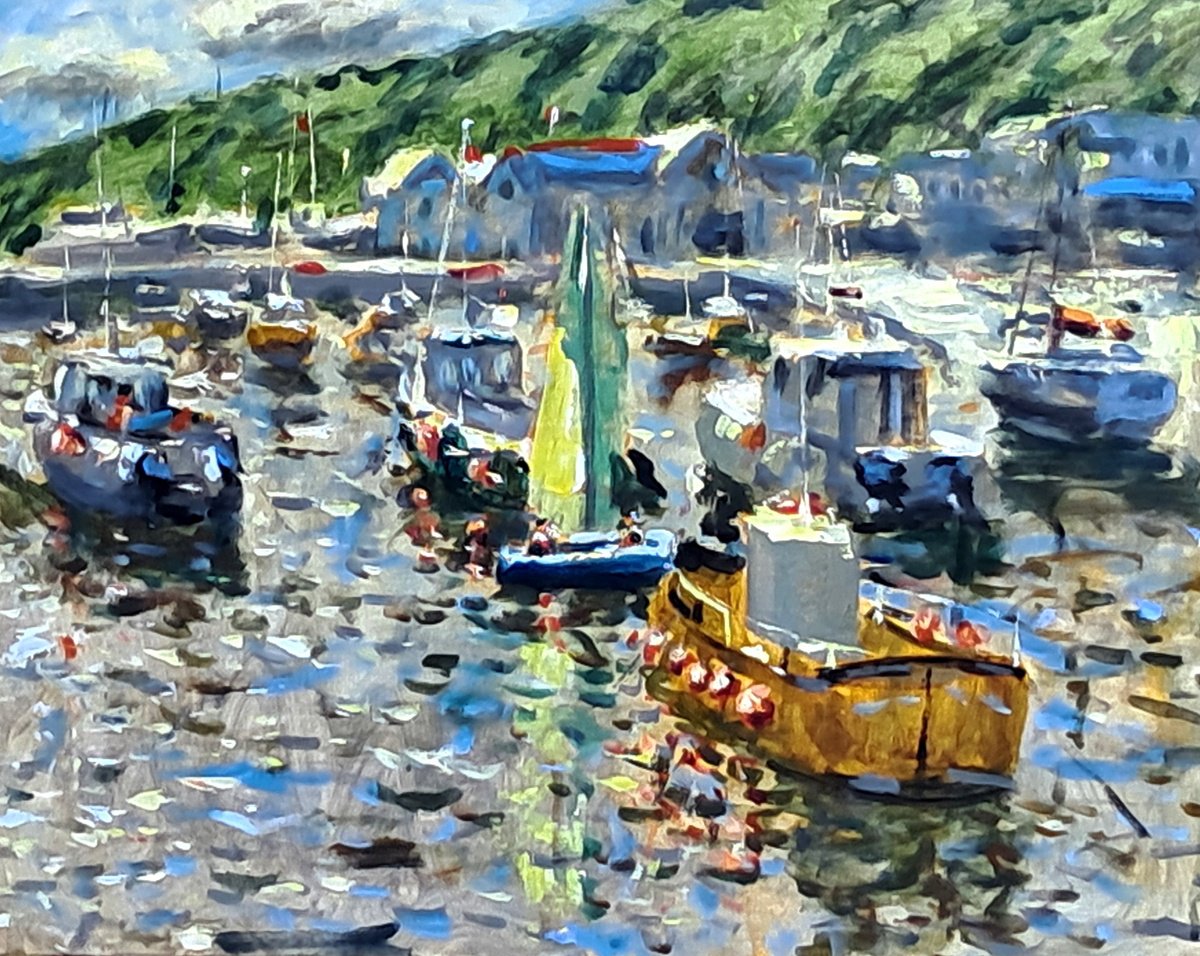  Sailing Through By Dimitris Voyiazoglou, 20 X 16, Artwork For Sale On Artfinder