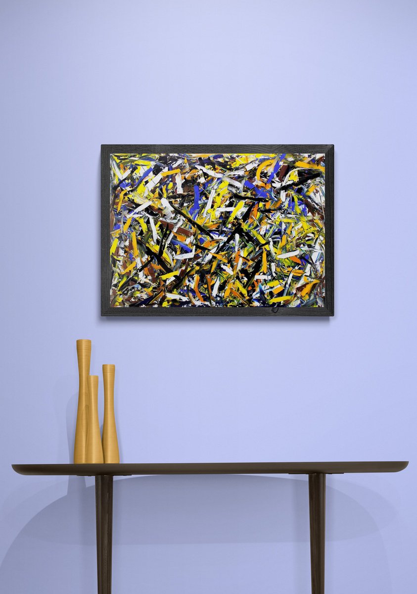 Jazz serie olio su tela opera unica by Alessandro Butera